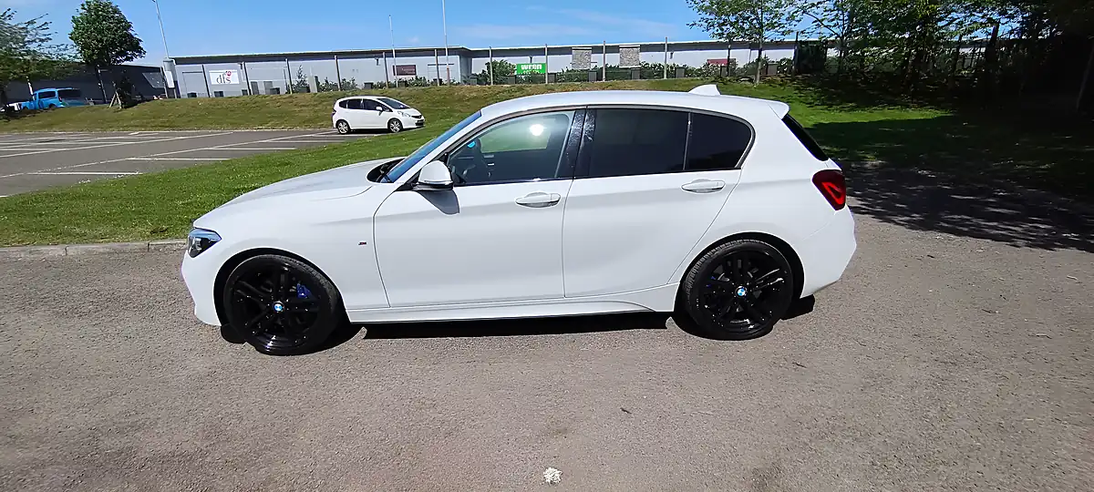 Used 2019 BMW 1 Series M Sport Shadow Edition White - Interior and Exterior details 2