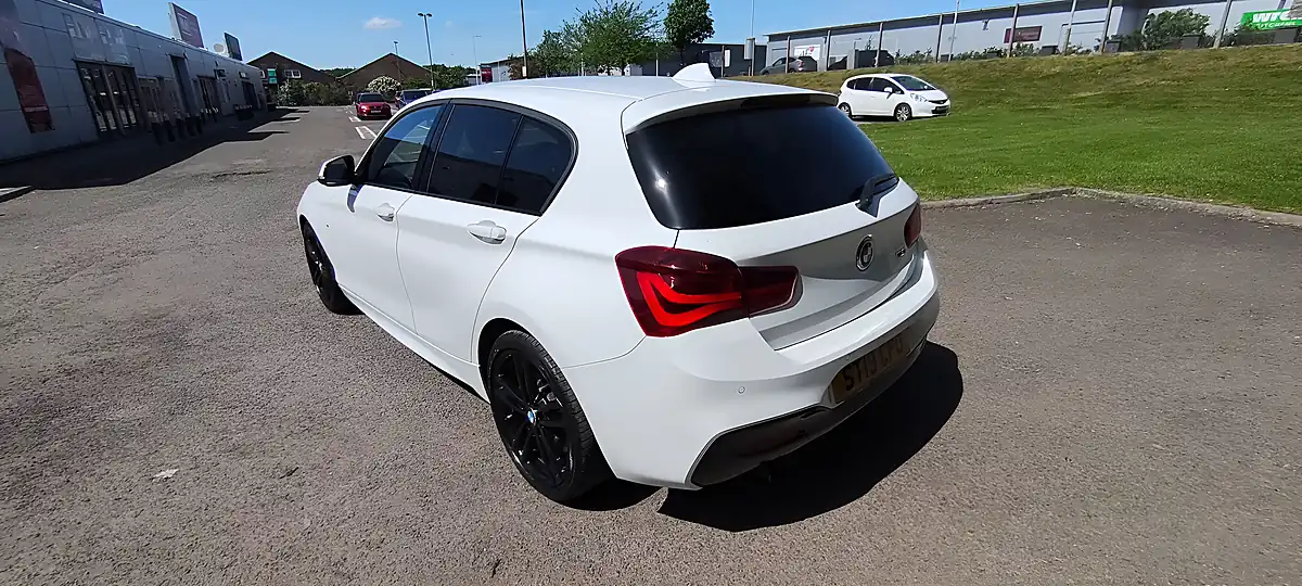 Used 2019 BMW 1 Series M Sport Shadow Edition White - Interior and Exterior details 3