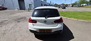 Used 2019 BMW 1 Series M Sport Shadow Edition White - Interior and Exterior details 4