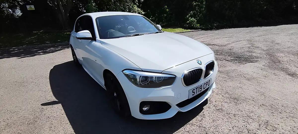 Used 2019 BMW 1 Series M Sport Shadow Edition White - Interior and Exterior details 7