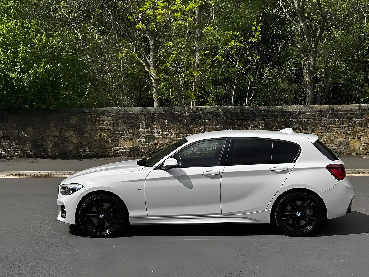 Used 2019 BMW 1 Series M Sport Shadow Edition White - Interior and Exterior details 11