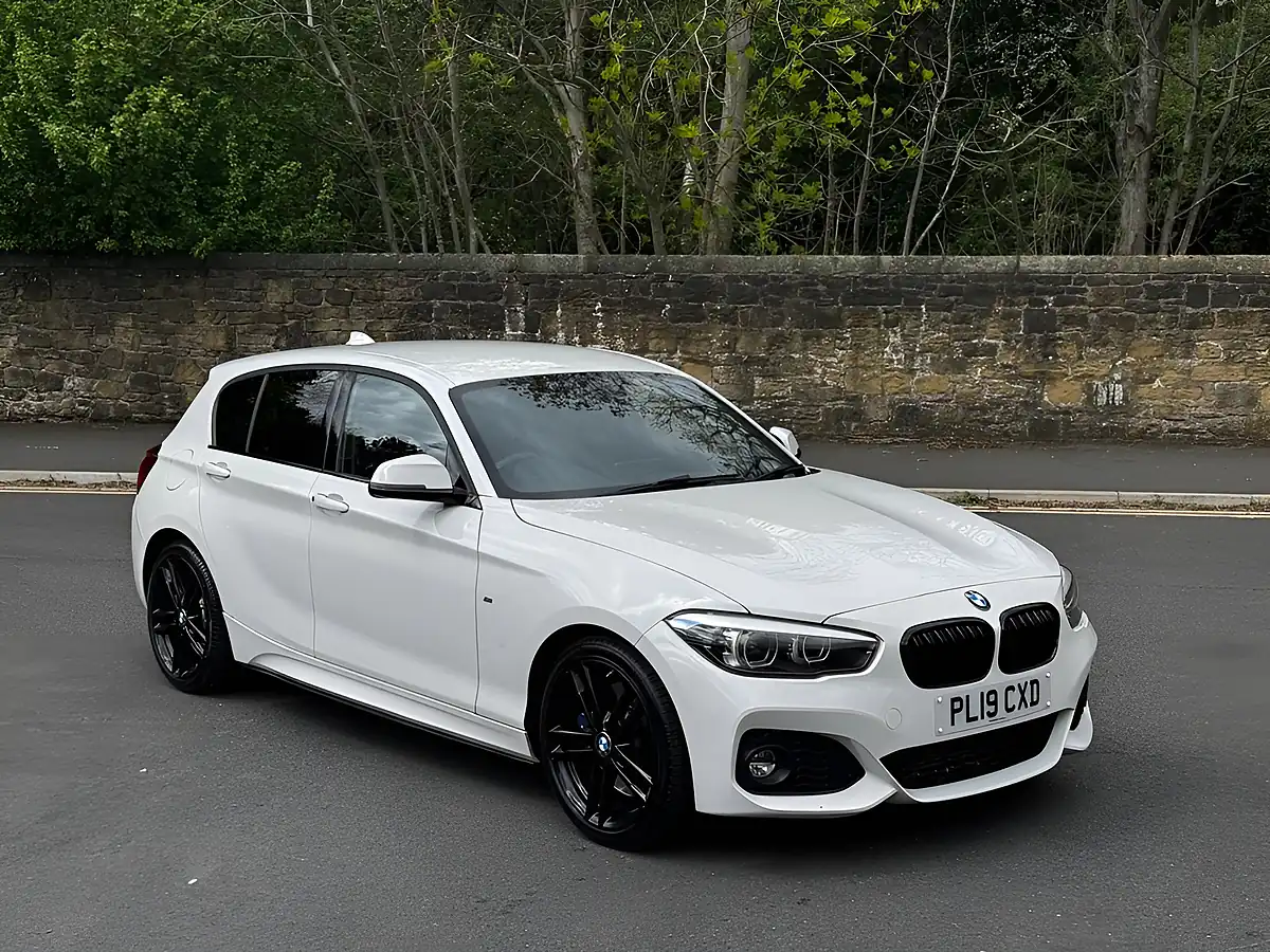 Used 2019 BMW 1 Series M Sport Shadow Edition White - Interior and Exterior details 3
