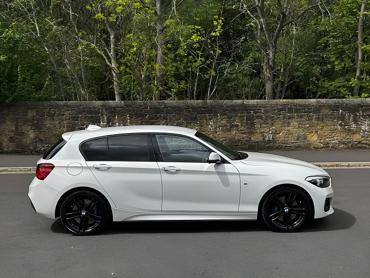 Used 2019 BMW 1 Series M Sport Shadow Edition White - Interior and Exterior details 5
