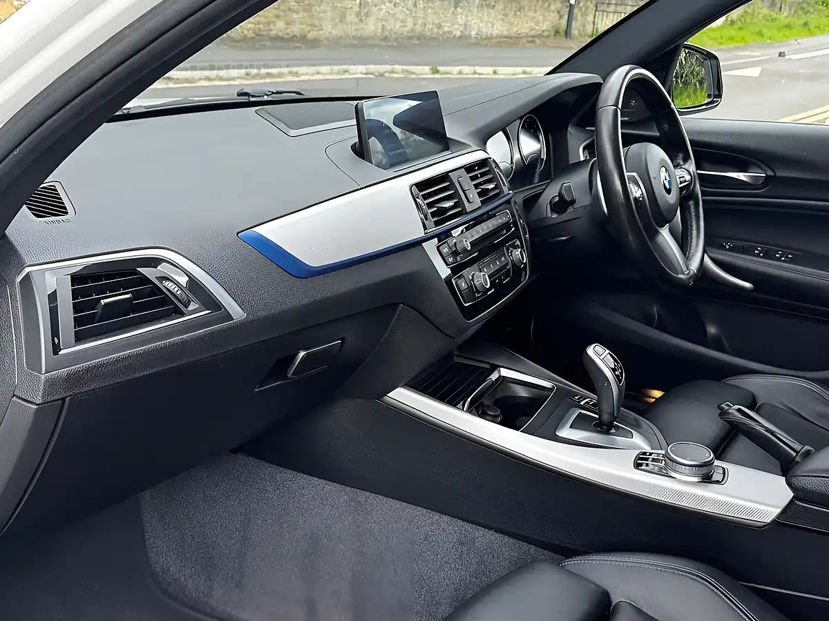 Used 2019 BMW 1 Series M Sport Shadow Edition White - Interior and Exterior details 6