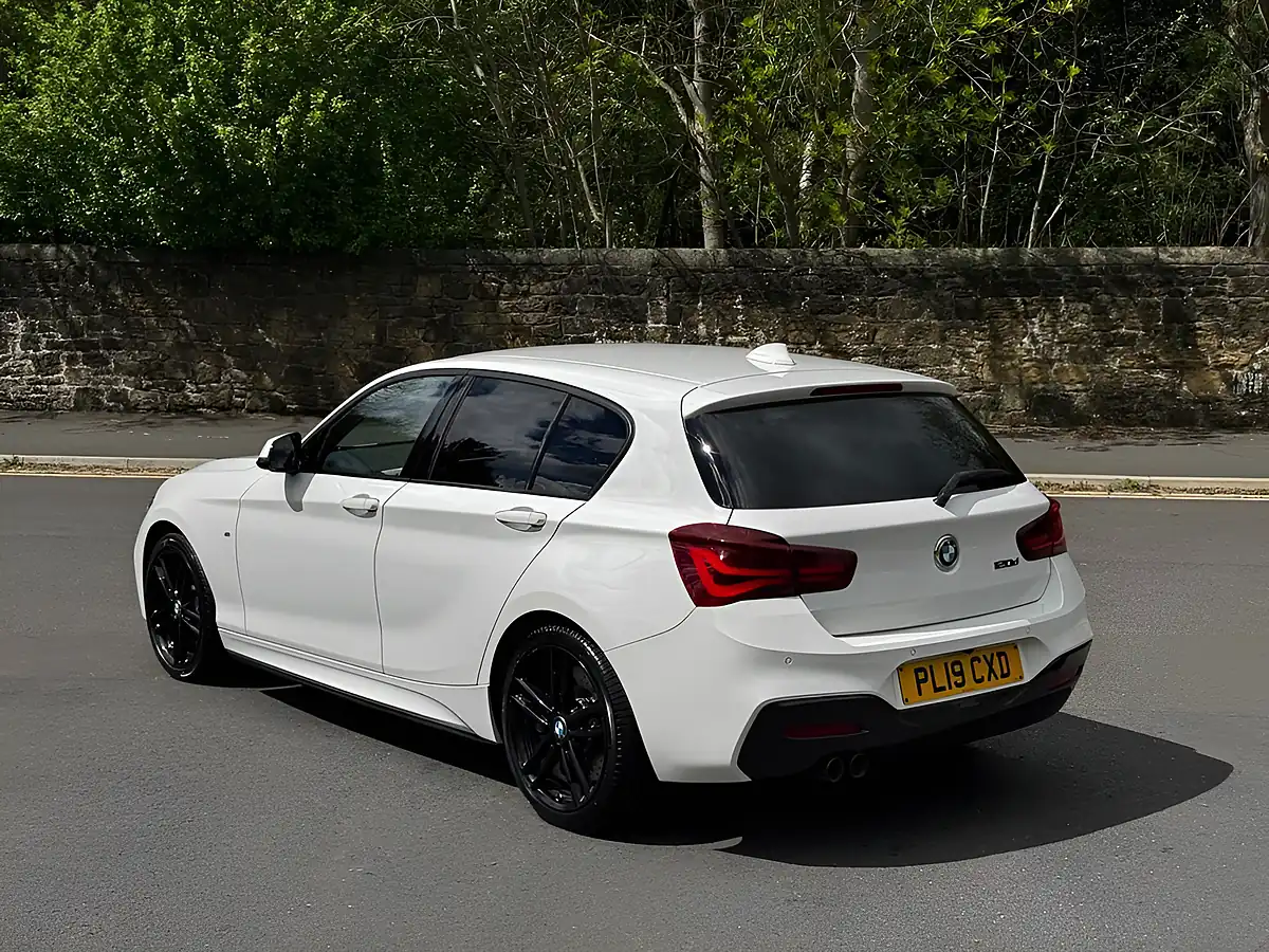 Used 2019 BMW 1 Series M Sport Shadow Edition White - Interior and Exterior details 7