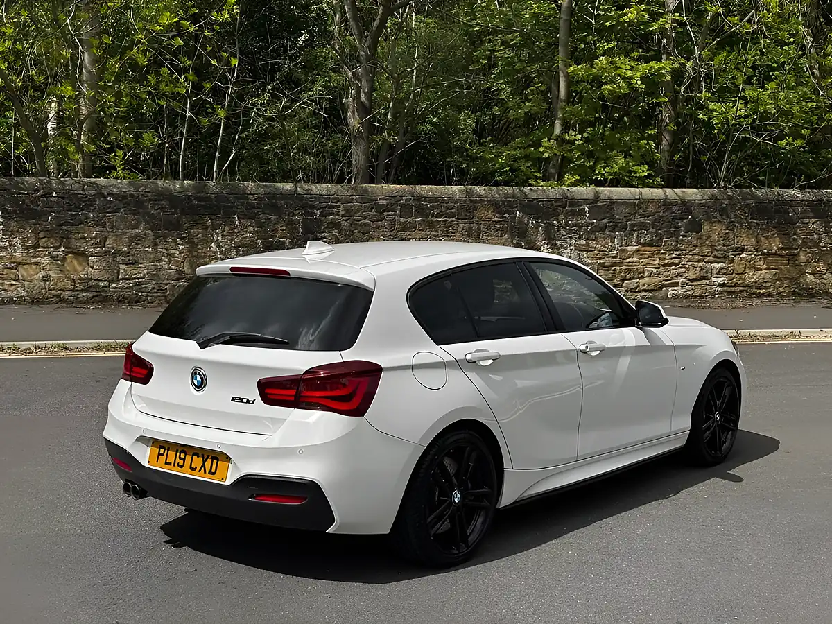 Used 2019 BMW 1 Series M Sport Shadow Edition White - Interior and Exterior details 9