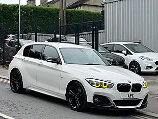 Used 2019 BMW 1 Series M Sport Shadow Edition White - Interior and Exterior details 11