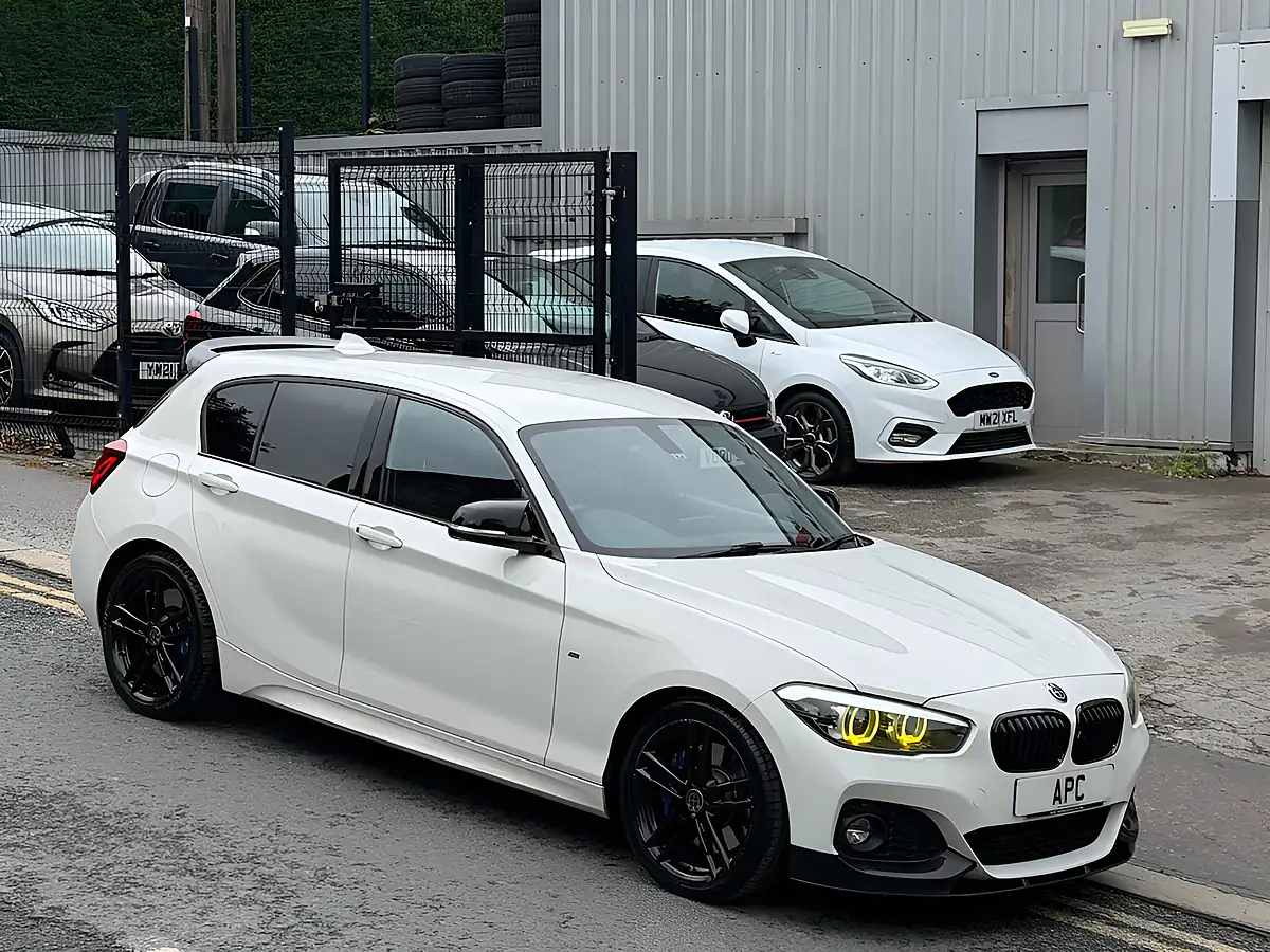 Used 2019 BMW 1 Series M Sport Shadow Edition White - Interior and Exterior details 13