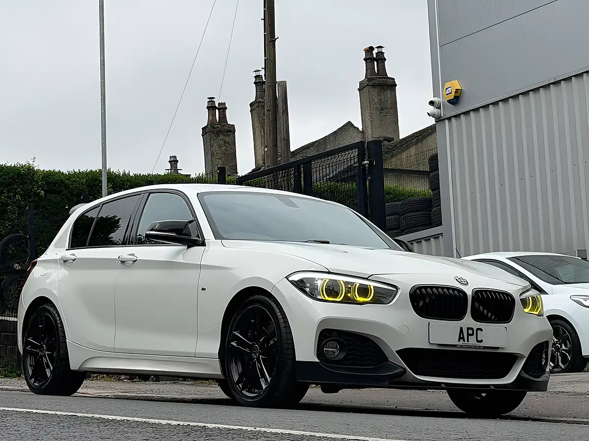 Used 2019 BMW 1 Series M Sport Shadow Edition White - Interior and Exterior details 15