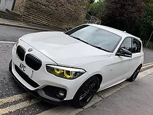 Used 2019 BMW 1 Series M Sport Shadow Edition White - Interior and Exterior details 3
