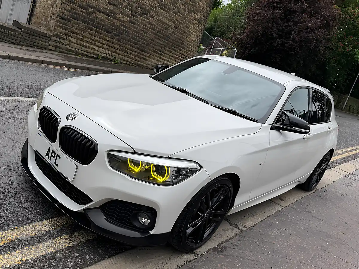 Used 2019 BMW 1 Series M Sport Shadow Edition White - Interior and Exterior details 3