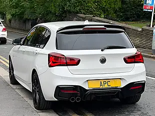 Used 2019 BMW 1 Series M Sport Shadow Edition White - Interior and Exterior details 4