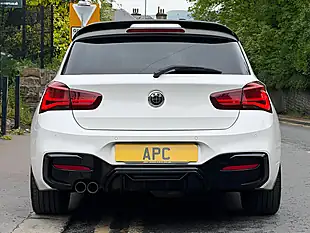 Used 2019 BMW 1 Series M Sport Shadow Edition White - Interior and Exterior details 5