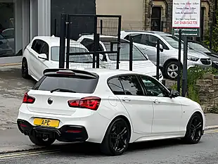 Used 2019 BMW 1 Series M Sport Shadow Edition White - Interior and Exterior details 6