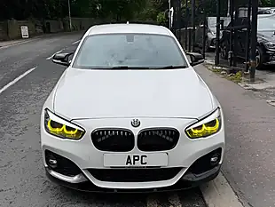 Used 2019 BMW 1 Series M Sport Shadow Edition White - Interior and Exterior details 9