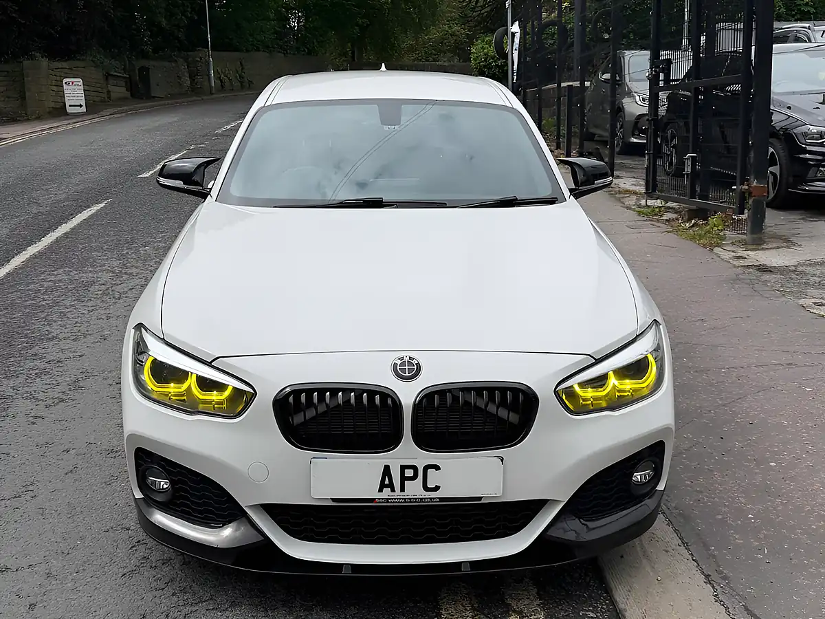 Used 2019 BMW 1 Series M Sport Shadow Edition White - Interior and Exterior details 9
