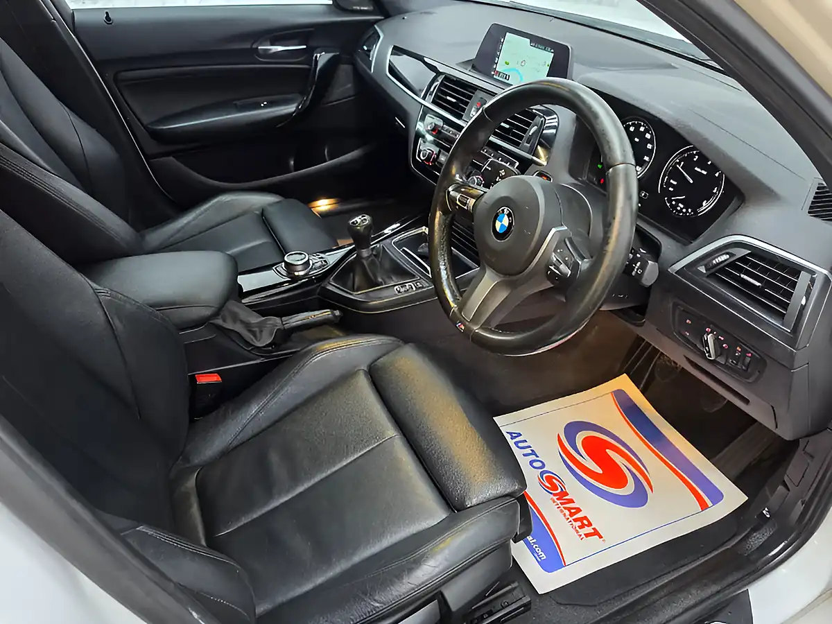 Used 2019 BMW 1 Series M Sport Shadow Edition White - Interior and Exterior details 12