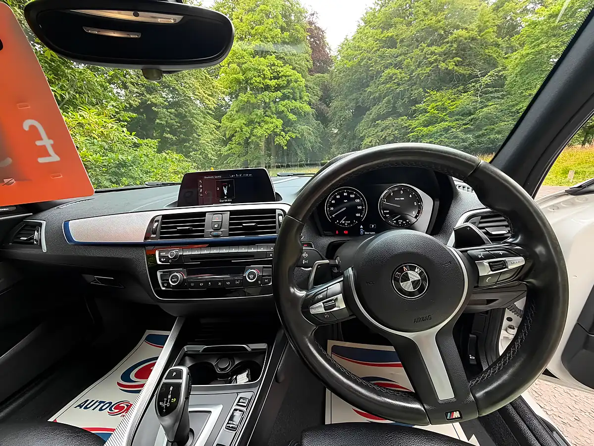 Used 2019 BMW 1 Series M Sport Shadow Edition White - Interior and Exterior details 10