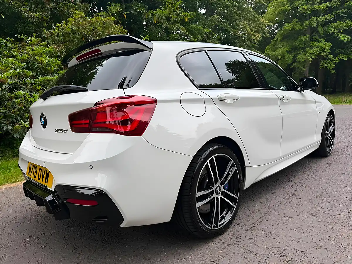 Used 2019 BMW 1 Series M Sport Shadow Edition White - Interior and Exterior details 2