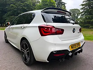 Used 2019 BMW 1 Series M Sport Shadow Edition White - Interior and Exterior details 3