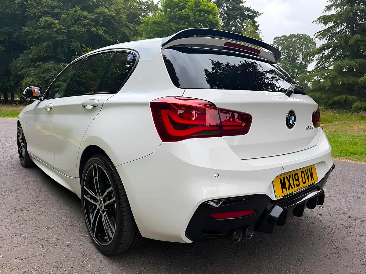 Used 2019 BMW 1 Series M Sport Shadow Edition White - Interior and Exterior details 3
