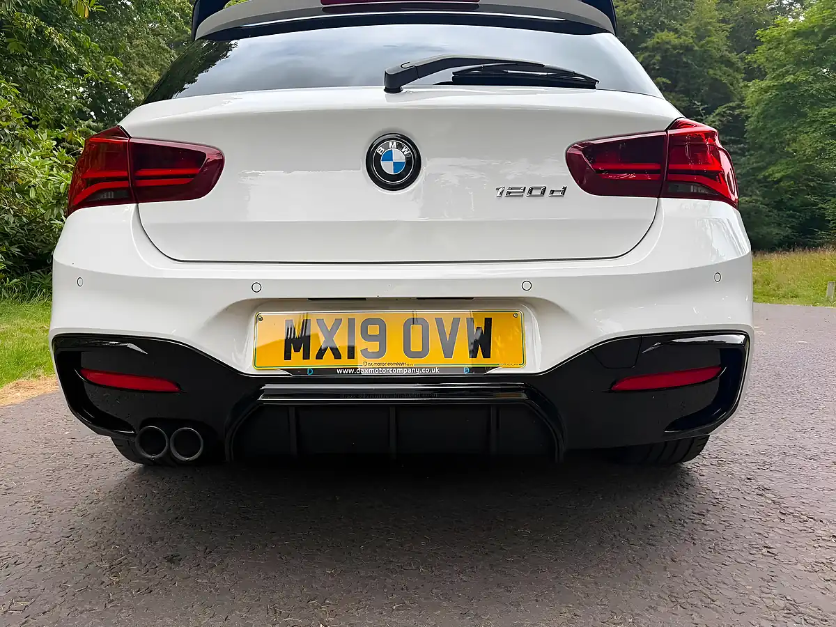 Used 2019 BMW 1 Series M Sport Shadow Edition White - Interior and Exterior details 5