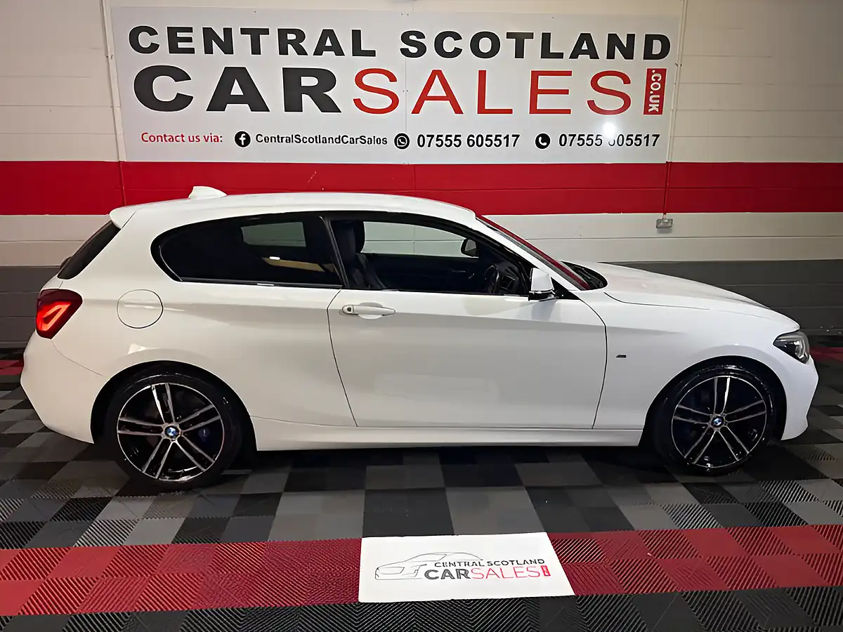 Used 2019 BMW 1 Series M Sport Shadow Edition White - Interior and Exterior details 10
