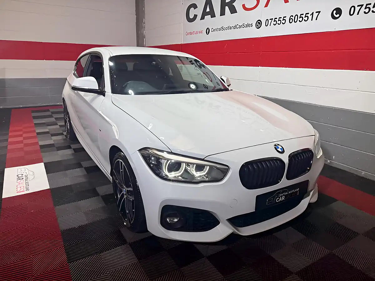 Used 2019 BMW 1 Series M Sport Shadow Edition White - Interior and Exterior details 2