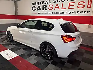 Used 2019 BMW 1 Series M Sport Shadow Edition White - Interior and Exterior details 5