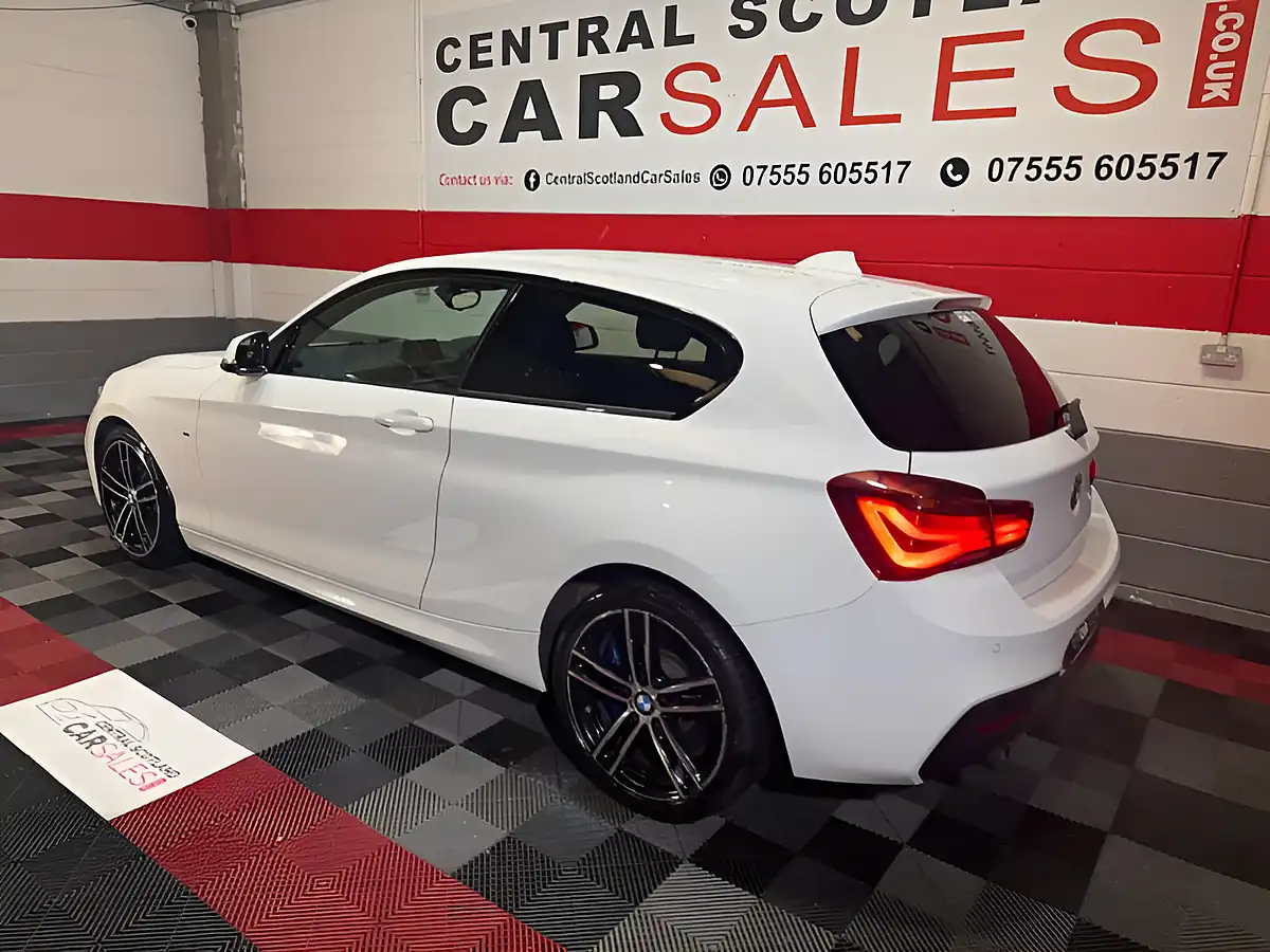 Used 2019 BMW 1 Series M Sport Shadow Edition White - Interior and Exterior details 5