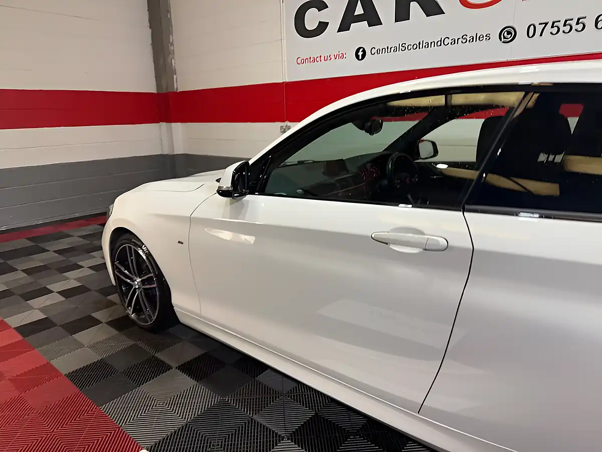 Used 2019 BMW 1 Series M Sport Shadow Edition White - Interior and Exterior details 7