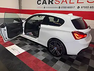 Used 2019 BMW 1 Series M Sport Shadow Edition White - Interior and Exterior details 8