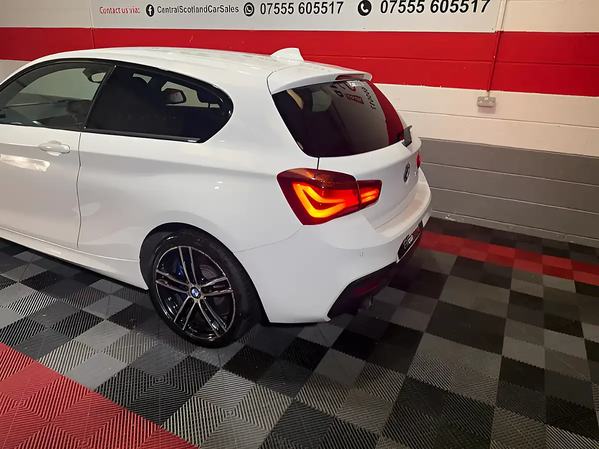 Used 2019 BMW 1 Series M Sport Shadow Edition White - Interior and Exterior details 9