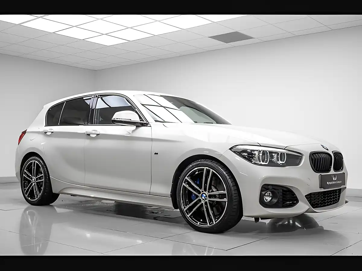 Used 2019 BMW 1 Series M Sport Shadow Edition White - Interior and Exterior details 3