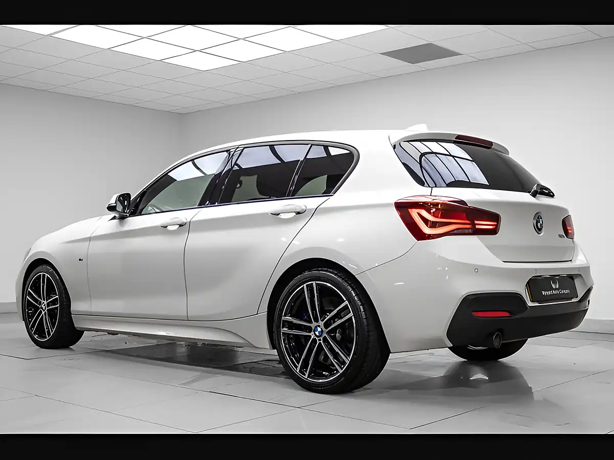 Used 2019 BMW 1 Series M Sport Shadow Edition White - Interior and Exterior details 4