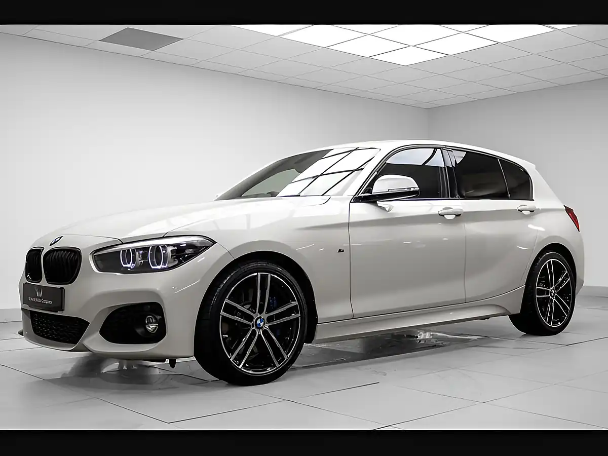 Used 2019 BMW 1 Series M Sport Shadow Edition White - Interior and Exterior details 5