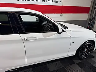 Used 2019 BMW 1 Series M Sport Shadow Edition White - Interior and Exterior details 10