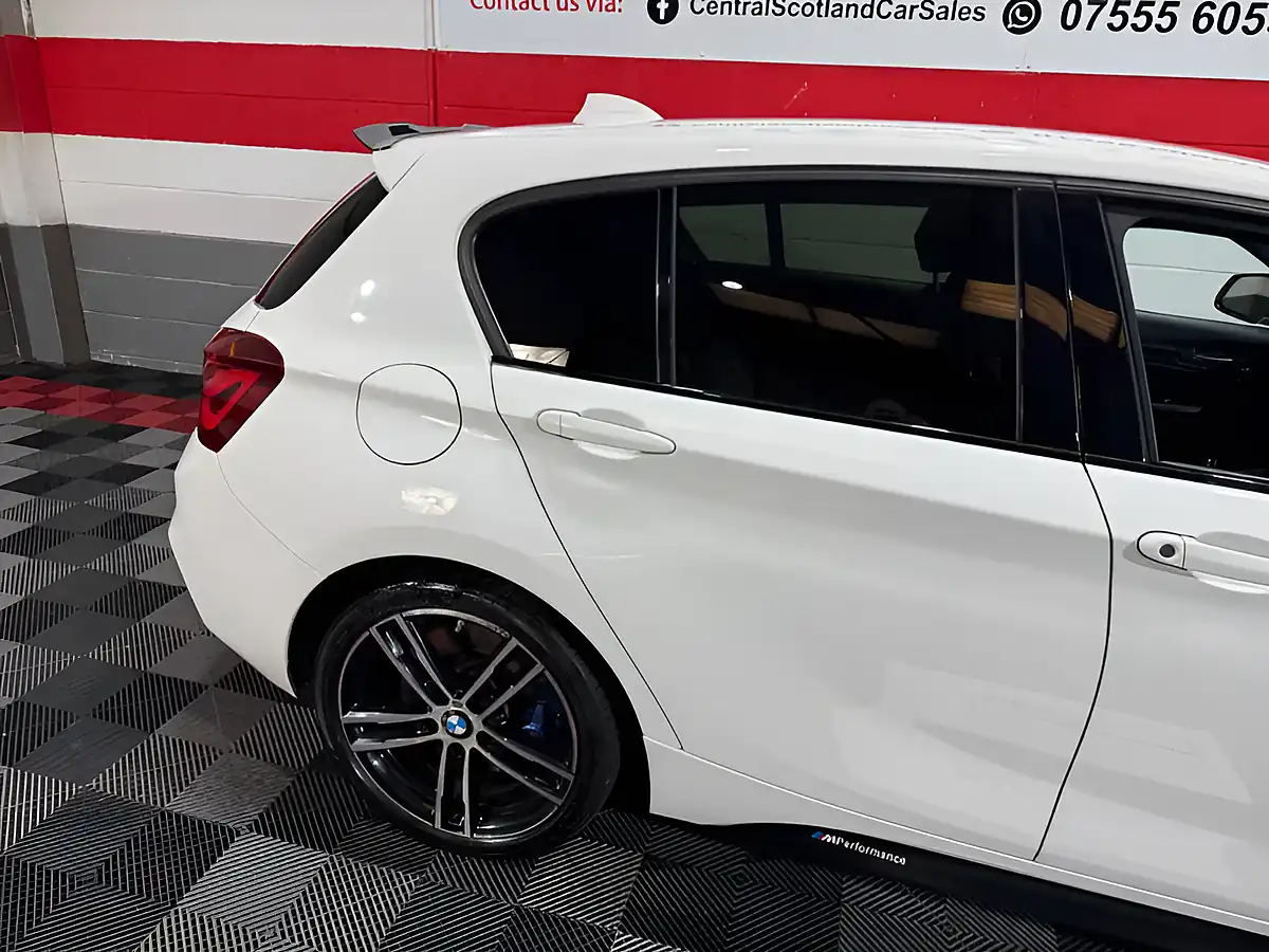 Used 2019 BMW 1 Series M Sport Shadow Edition White - Interior and Exterior details 18