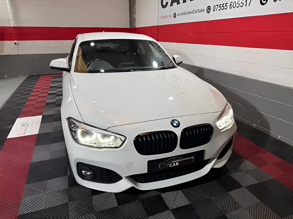Used 2019 BMW 1 Series M Sport Shadow Edition White - Interior and Exterior details 2