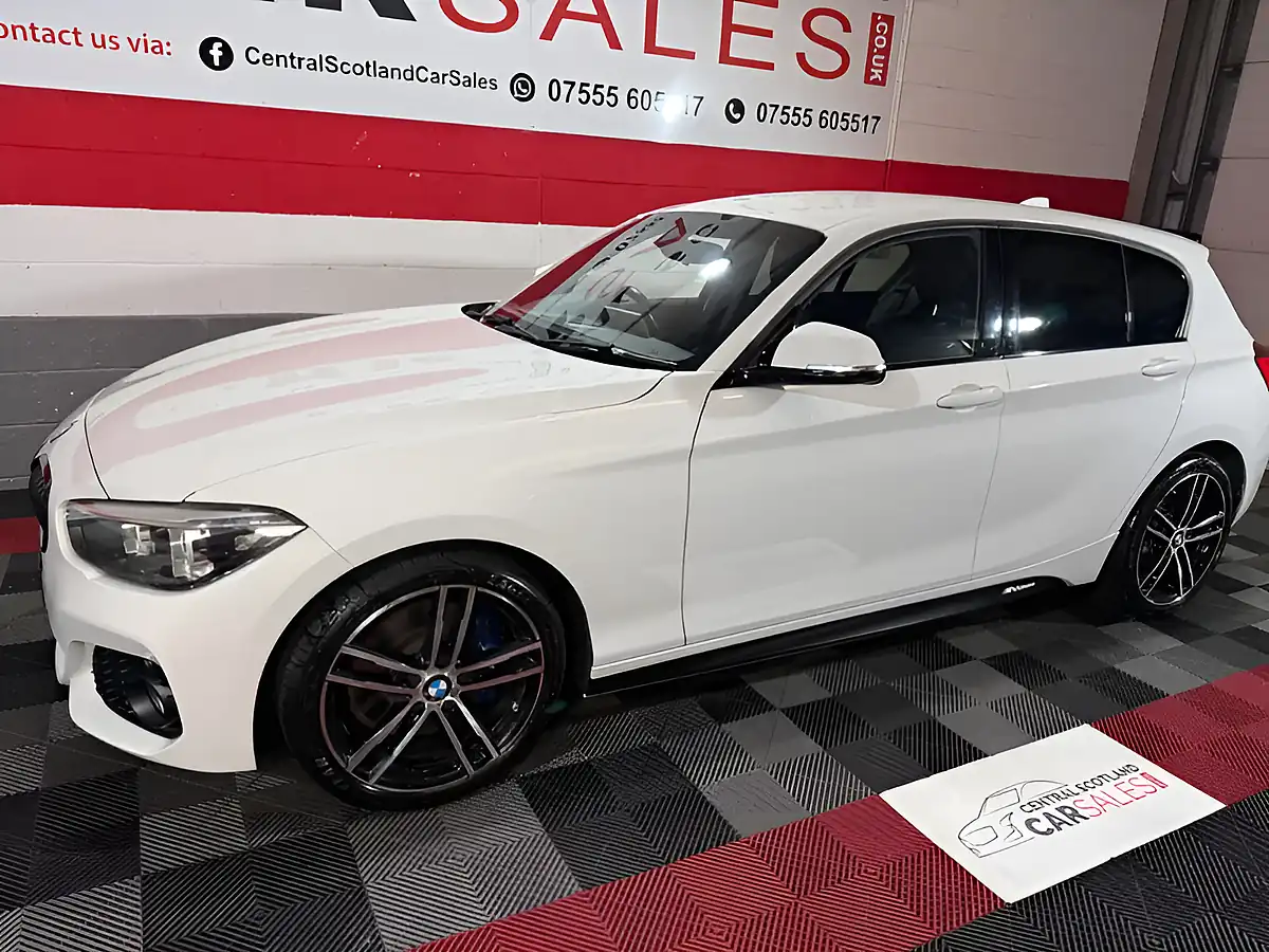 Used 2019 BMW 1 Series M Sport Shadow Edition White - Interior and Exterior details 3