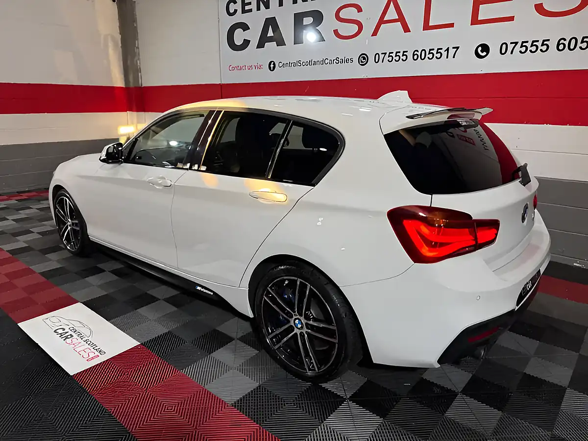 Used 2019 BMW 1 Series M Sport Shadow Edition White - Interior and Exterior details 4