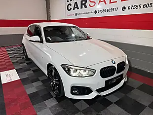 Used 2019 BMW 1 Series M Sport Shadow Edition White - Interior and Exterior details 5
