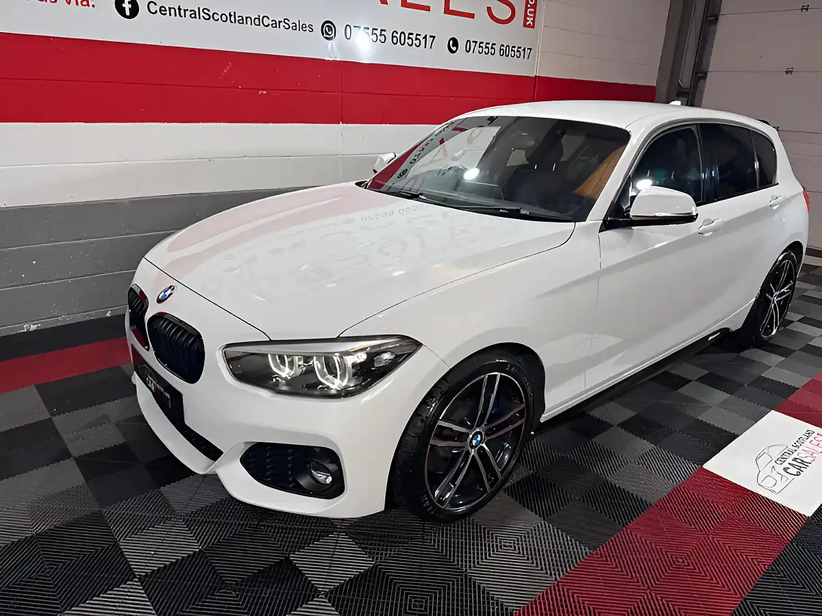 Used 2019 BMW 1 Series M Sport Shadow Edition White - Interior and Exterior details 8