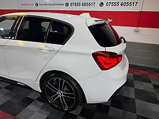 Used 2019 BMW 1 Series M Sport Shadow Edition White - Interior and Exterior details 9