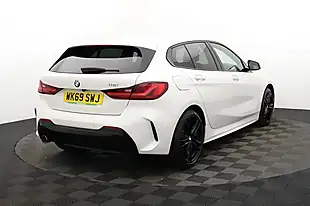 Used 2019 BMW 1 Series M Sport White - Interior and Exterior details 4