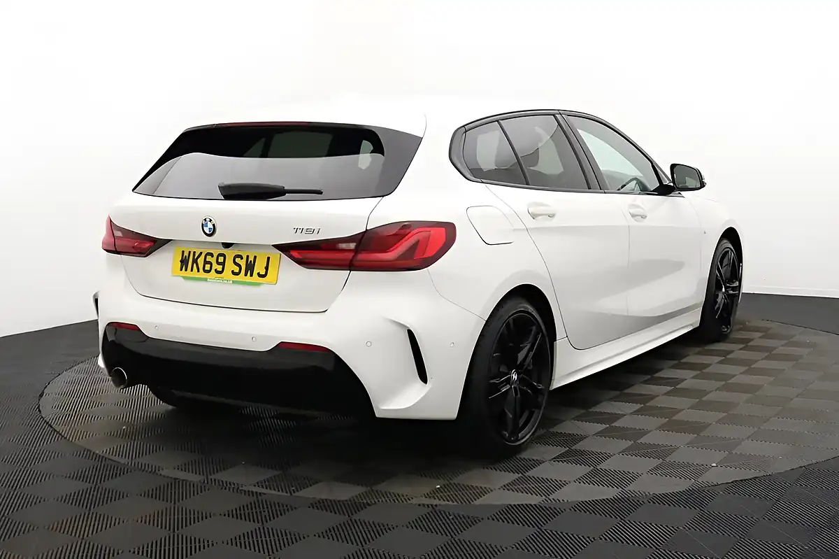 Used 2019 BMW 1 Series M Sport White - Interior and Exterior details 4