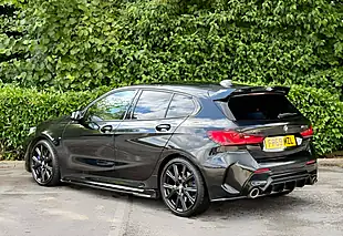 Used 2019 BMW 1 Series M135i Black - Interior and Exterior details 3