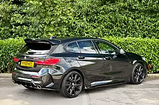 Used 2019 BMW 1 Series M135i Black - Interior and Exterior details 4