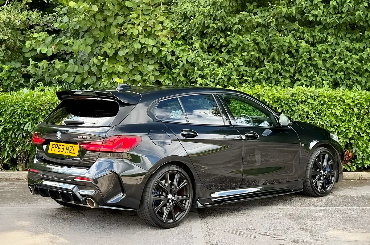 Used 2019 BMW 1 Series M135i Black - Interior and Exterior details 4