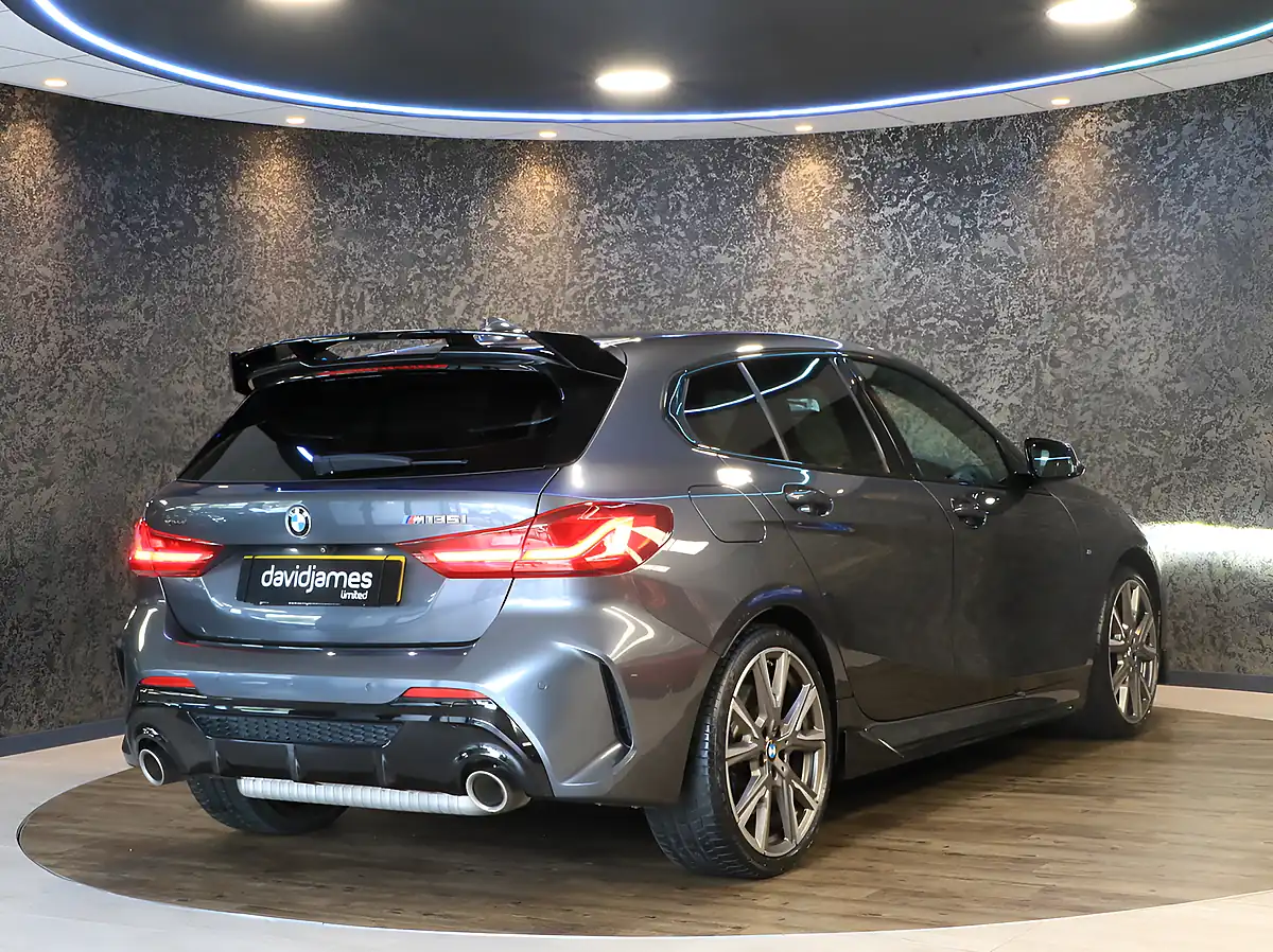 Used 2019 BMW 1 Series M135i Mineral Grey - Interior and Exterior details 14